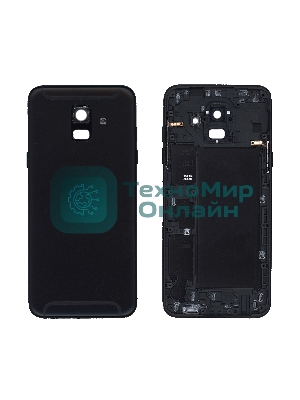 Задняя крышка для Samsung Galaxy A6 (2018) SM-A600F черный