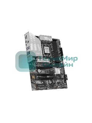 Материнская плата MSI PRO Z890-S WIFI, LGA 1851, Intel Z890, 4xDDR5, 4xSATA, 3xM.2, 1xPCIe 5.0 x16, 2xPCIe 4.0 x4, 1xHDMI, 1xDP, 1xUSB-C Thunderbolt 4, 1xUSB-C 3.2 Gen 2x2, 1x 2.5Gb LAN, 6xUSB-A 3.2 Gen 1, 3x3.5 мм, 7.1, ATX