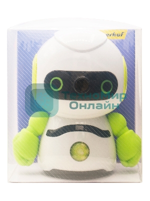 Точилка для карандашей механическая Silwerhof Robot Монстрики, 1 отверстие, пластик