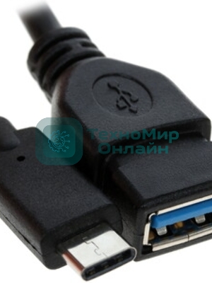 Переходник Cablexpert Переходник USB OTG, USB Type-C/USB 3.0F, пакет (A-OTG-CMAF3-01)