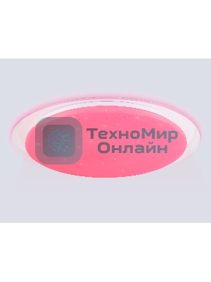 Светодиодный светильник RGB Ambrella light FZ780 WH белый IP20 60W 3000-6500K+RGB 570*55 (ПДУ ИК)