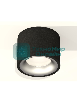 Светильник Ambrella Light XS7511023 SBK/MCH черный песок/хром матовый MR16 GU5.3 (C7511, N7013)