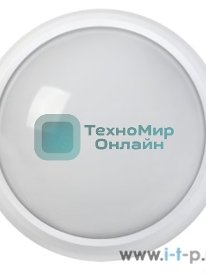 Светильник LED ДПО 5030 12Вт 4000К IP65 круг белый IEK LDPO0-5030-12-4000-K01