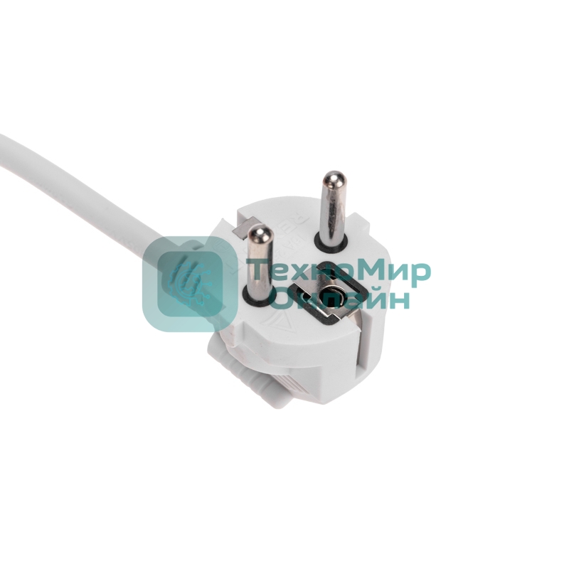 Удлинитель STANDARD 6 гнезд, 3м, 3х1,0мм², с/з, белый REXANT