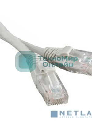 Патч-корд PC-LPM-UTP-RJ45-RJ45-C6-15M-LSZH-GY Патч-корд U/UTP, Cat.6, LSZH, 15 м, серый