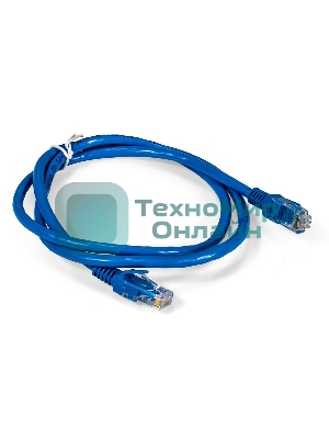 Патч-корд ExeGate UTP-RJ45-RJ45-C6-1M-BL, UTP, cat.6, 1м, синий