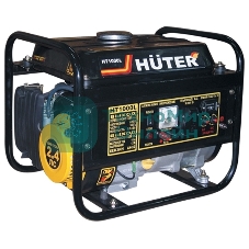 Электрогенератор бензиновый Huter HT1000L, 1.1 кВт, 65 дБ, 24.2 кг