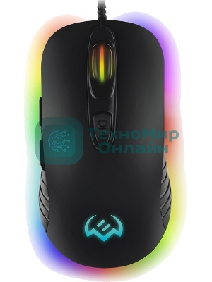 Мышь проводная SVEN RX-G820 черный, 4800 dpi, USB, кнопки - 6