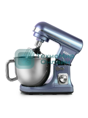 Миксер стационарный Kitfort КТ-1343-2 1000Вт светло-голубой/серый