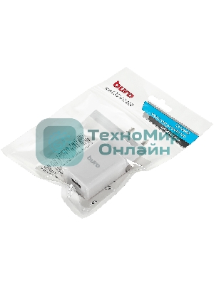 Сетевое зарядное устройство Buro BUWA1 2.1A белый