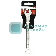 Ключ комбинированный Matrix, 12 мм, CrV, матовый хром