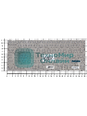 Клавиатура для ноутбука Samsung NP915S3, белая