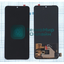 Дисплей для Vivo V25e, V25 (V2201, V2202) в сборе с тачскрином черный OLED