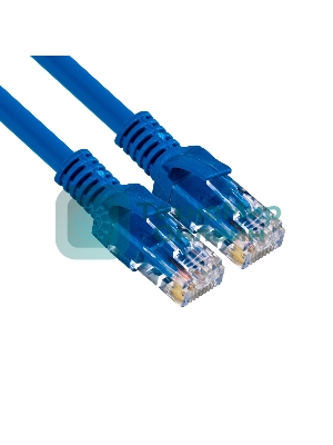 Патч-корд ExeGate UTP-RJ45-RJ45-C6-1M-BL, UTP, cat.6, 1м, синий