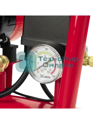 Компрессор безмасляный малошумный SPC 3000/50, 3000 Вт, ресивер 50 л, 520 л/мин MTX