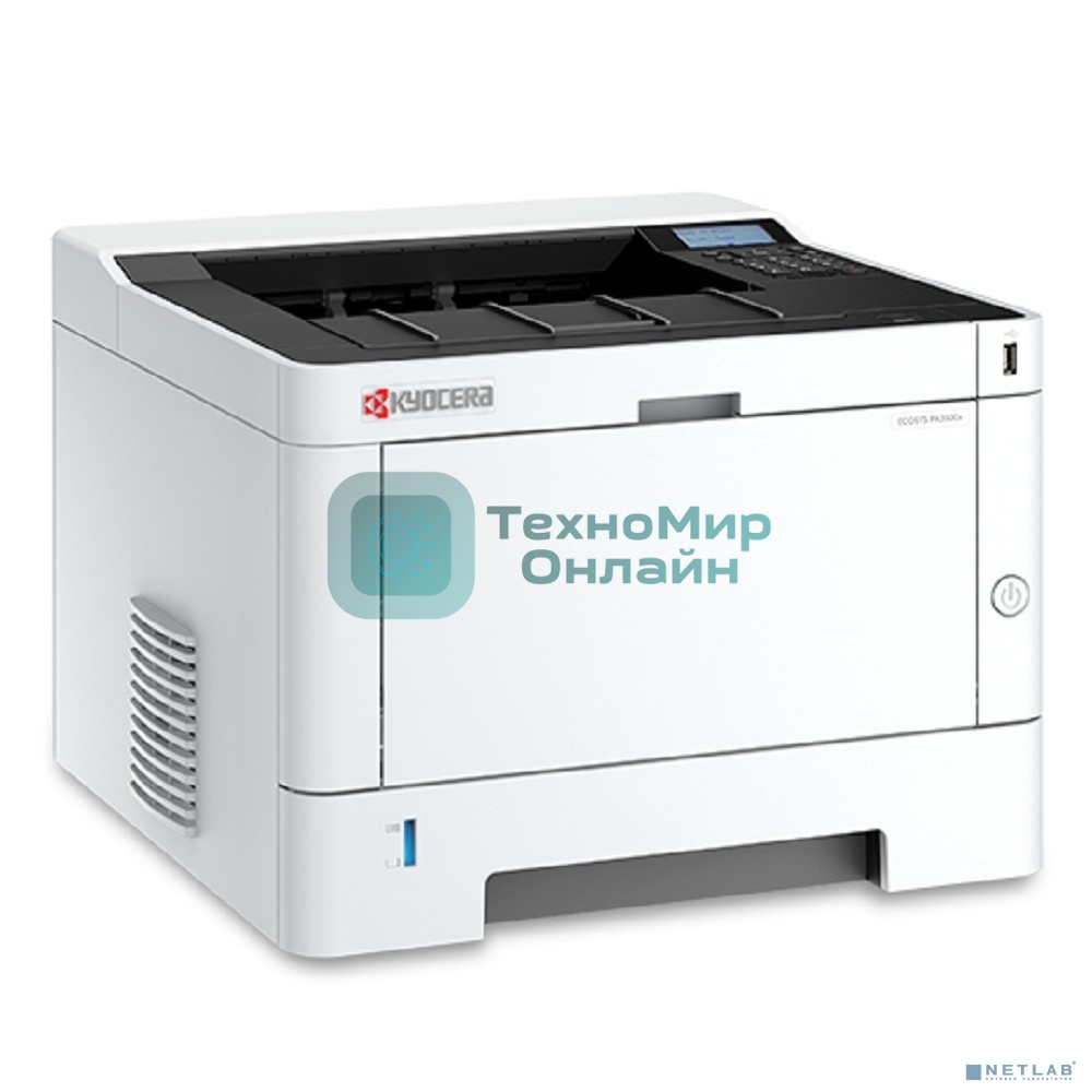Принтер лазерный Kyocera ECOSYS PA3500x (110C3J3NL0) A4,35стр/мин, 1200x1200dpi, дуплекс, 600 листов, вых лоток 250 л, сетевой, USB