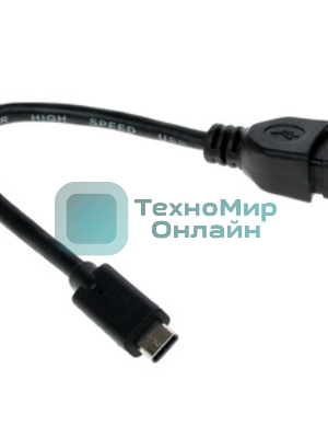 Переходник Cablexpert Переходник USB OTG, USB Type-C/USB 3.0F, пакет (A-OTG-CMAF3-01)
