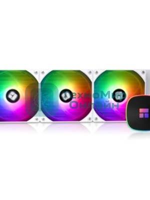 Система жидкостного охлаждения Thermalright Frozen Horizon 360 V2 Soc-AM5/AM4/1200/1700/1851 белый 4-pin 29.5dB Al Ret (F-HORIZON-360-WH-V2)