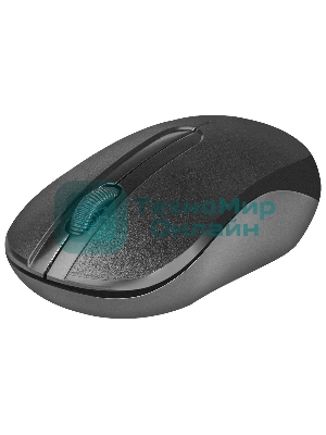 Мышь беспроводная Defender Datum MM-285 черный, 1600 dpi, радиоканал, USB, кнопки - 3
