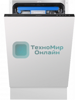 Встраиваемая посудомоечная машина Maunfeld MLP-08IM, черный, 44.8 см, 10 компл., 47 дБ, класс A++