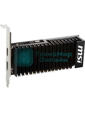 Видеокарта MSI PCI-E GT 1030 2GHD4 LP OC nVidia GeForce GT 1030 2048Mb 64bit DDR4 1189/2100/HDMIx1/DPx1/HDCP Ret low profile