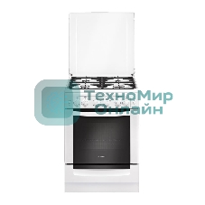 Плита газовая Gefest ПГ 6100-02 белый, конфорок 4 шт, духовка 52 л, 60 см x 85 см x 60 см