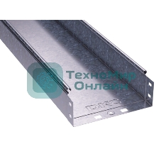 Лоток листовой неперфорированный 150х80 L3000 сталь 0.7мм ДКС 35063