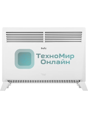Конвектор электрический Ballu Camino Eco Turbo BEC/EMT-2000 белый, 2000 Вт, 25 м2, термостат