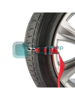 Цепи (браслеты) противоскольжения Rexant для легковых автомобилей, однорядные, к-т 6 шт.