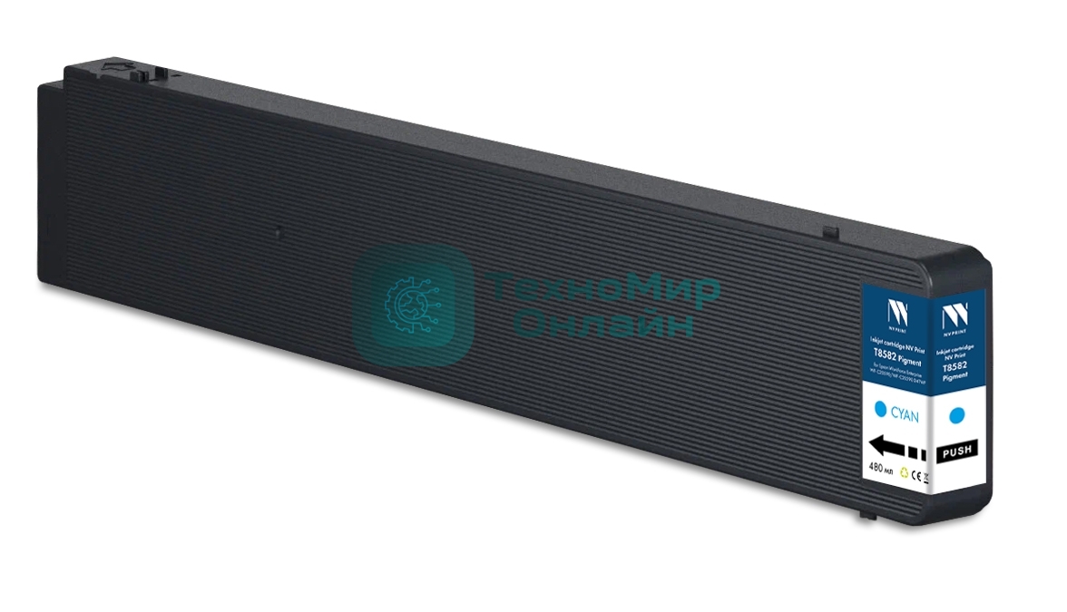 Картридж струйный NVPrint T8582 Cyan для Epson WorkForce Enterprise WF-C20590/WF-C20590 D4TWF