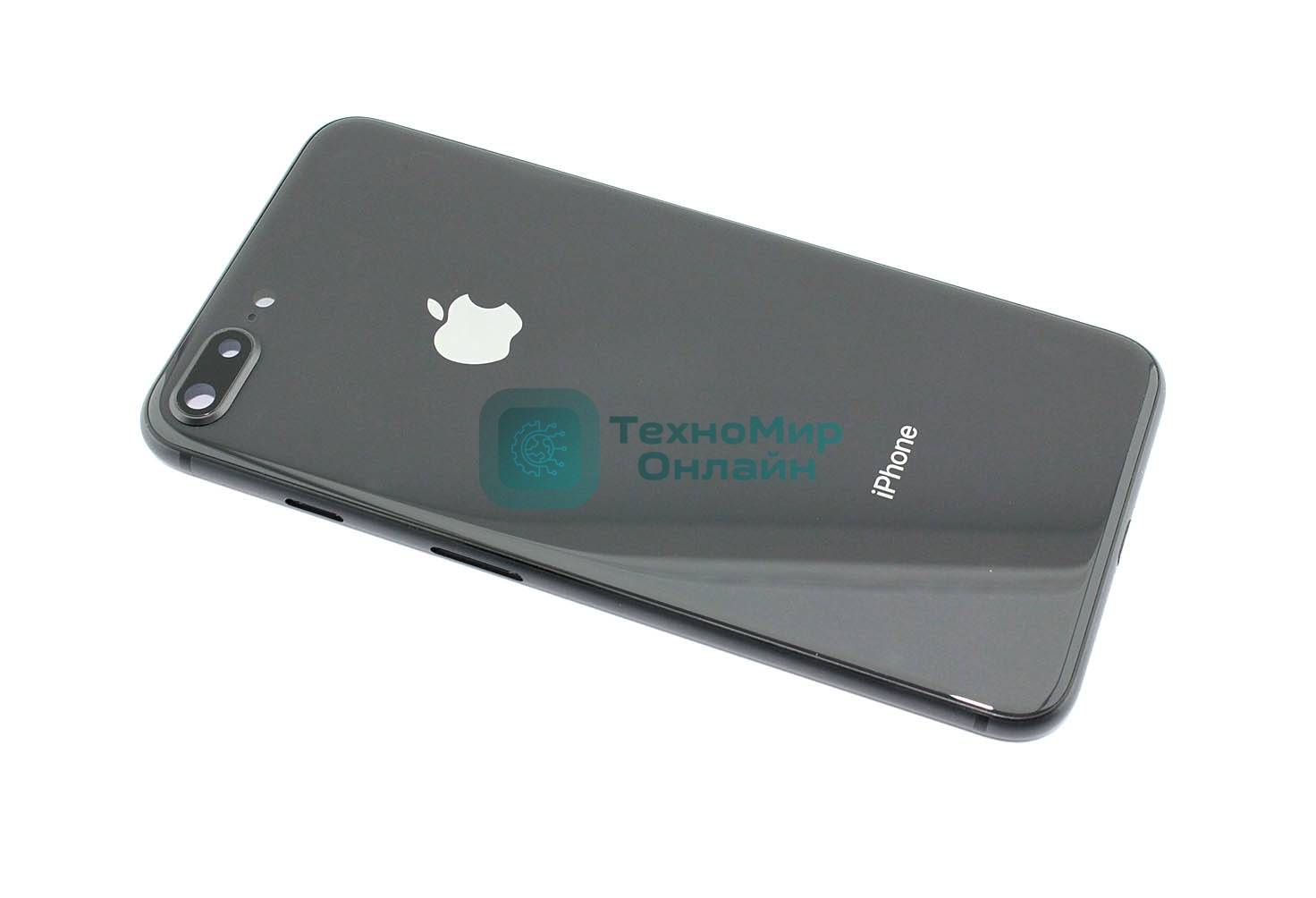 Задняя крышка (корпус) в сборе с рамкой для Apple iPhone 8 Plus черный