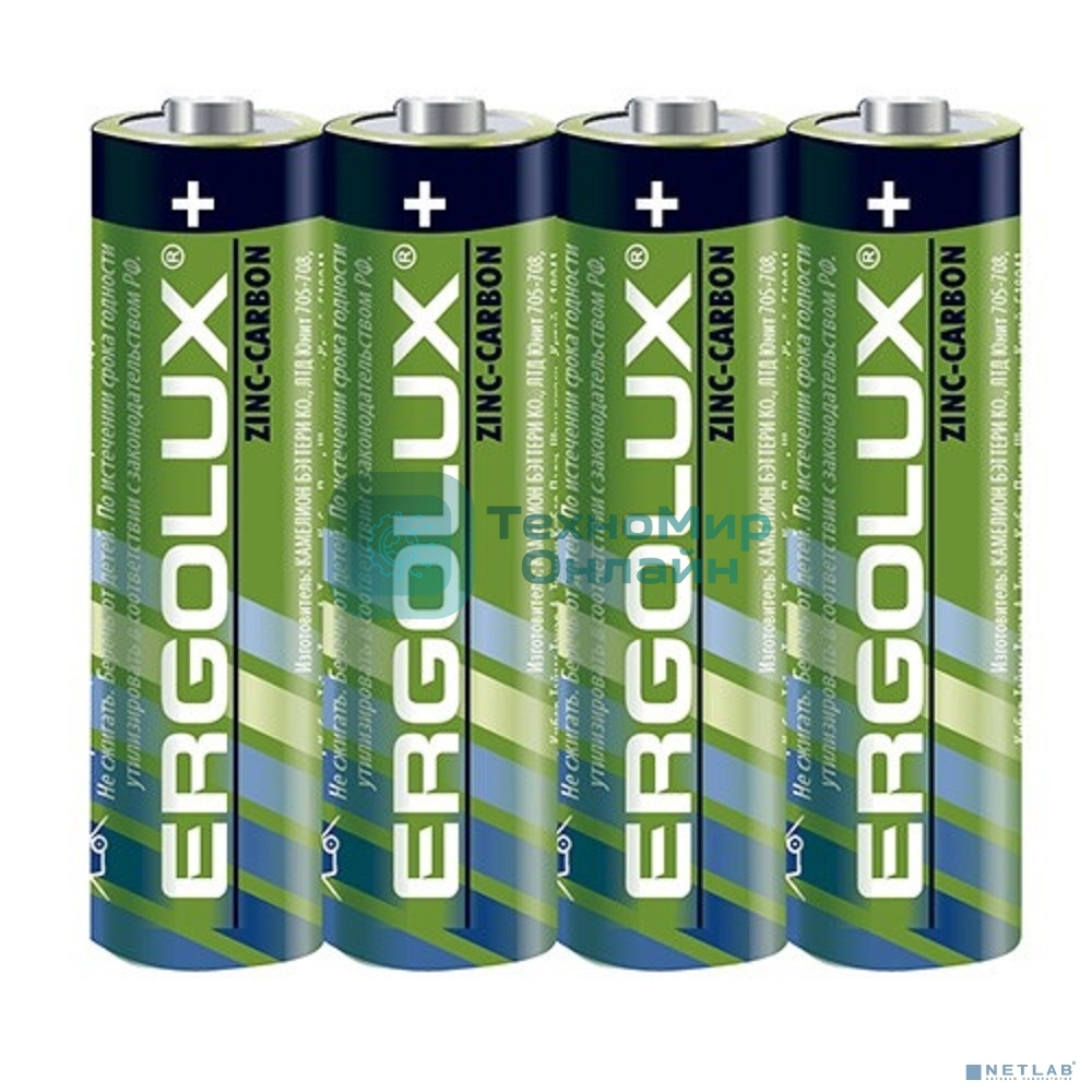 Элемент питания солевой R 6 SR4 R6SR4 1.5В (уп.4шт)