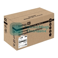 Источник бесперебойного питания ExeGate Smart LB-2200.LCD.AVR.4SH.USB (2200VA/1300W, цветной LCD, AVR, 4*Schuko, USB, батарея 12V 9Ah - 2 шт., металлический корпус, Black)