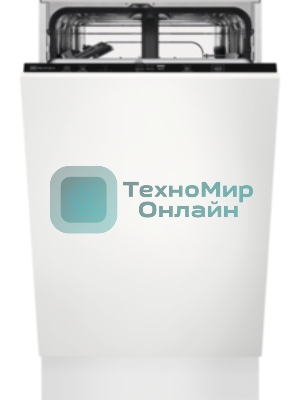 Встраиваемая посудомоечная машина Electrolux EEA22100L, черный, 44.6 см, 9 компл., 47 дБ, класс A+++