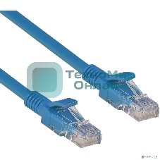 Патч-корд ExeGate UTP-RJ45-RJ45-C6-2M-BL, UTP, cat.6, 2м, синий