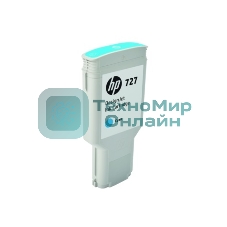 Картридж струйный HP 727 F9J76A голубой для HP DJ T1500/T1530/T2500/T2530/T920/T930 (300мл)
