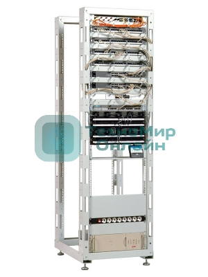 Стойка телеком. универсальная ЦМО! 42U двухрамная (СТК-42.2) (1 коробка)