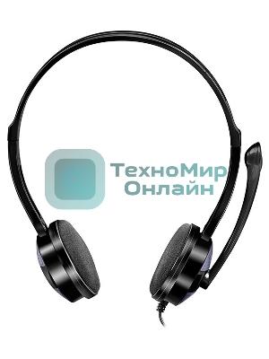 Гарнитура Sven AP-151MV чёрный, проводная, 3.5 мм