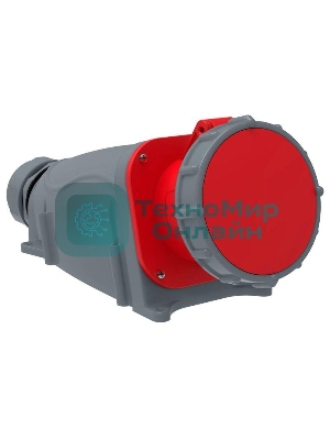 Розетка ОП Magnum 63А 200/346-240/415В 3P+PE+N 6ч ССИ-135 IP67 IEK PSN12-063-5