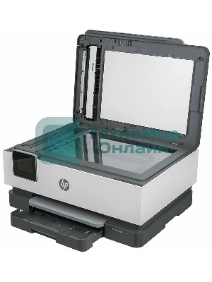 МФУ струйное HP OfficeJet 8023 (1KR64B), A4, цвтной, печ. до 20 стр/мин. (ч/б), до 10 стр/мин. (цвет), скан. до 8 стр/мин. (ч/б) 3.5 стр/мин. (цвет), 1200 x 1200 dpi, USB, RJ-45, Wi-Fi, Air Print