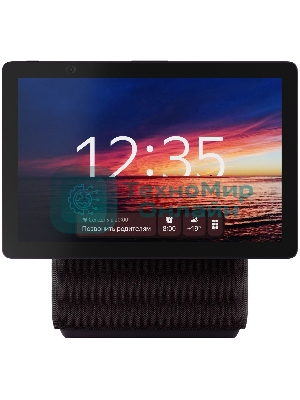 Умная колонка Яндекс Станция Дуо Макс, 60Вт, с экраном, 2 динамика, часы, камера, Wi-Fi, Bluetooth 5.2, Zigbee, Алиса, красный