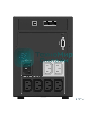 Источник бесперебойного питания Ippon Smart Power Pro II 1200 720Вт 1200ВА черный