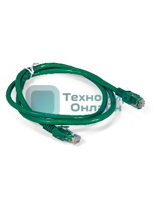 Патч-корд ExeGate UTP-RJ45-RJ45-C6-1M-GN, UTP, cat.6, 1м, зеленый