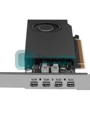 Видеокарта NVIDIA RTX A400 4Gb with ATX and LP brackets PN:900-5G172-2260-000