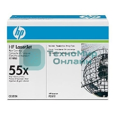 Картридж лазерный HP CE255X черный для LaserJet P3015/P3015d/P3015dn/P3015x 12500 стр.