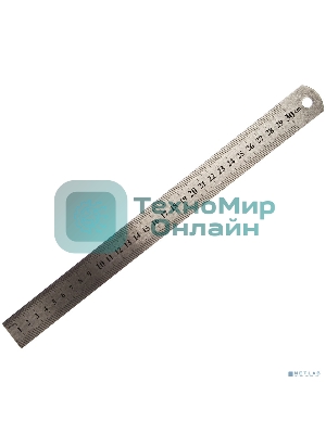 Линейка измерительная Sparta 300 мм, металлическая