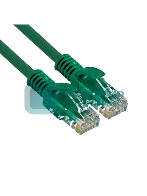 Патч-корд ExeGate UTP-RJ45-RJ45-C6-1M-GN, UTP, cat.6, 1м, зеленый