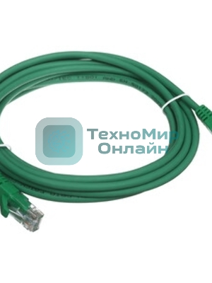 Патч-корд Suprlan 10-0169 UTP RJ-45 вил.-вилка RJ-45 Cat.6 3м серый LSZH