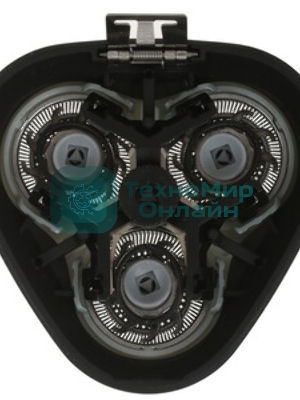 Электробритва Centek CT-2171 (черный) ротор 3D, влажное бритье, 3 плав.головки, 2-ные лезвия, до 50 мин раб