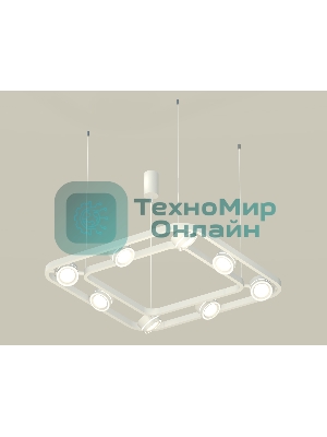 Светильник Ambrella light XB9177151/8 SWH/FR белый песок/белый матовый GX53 (C9177, N8433)